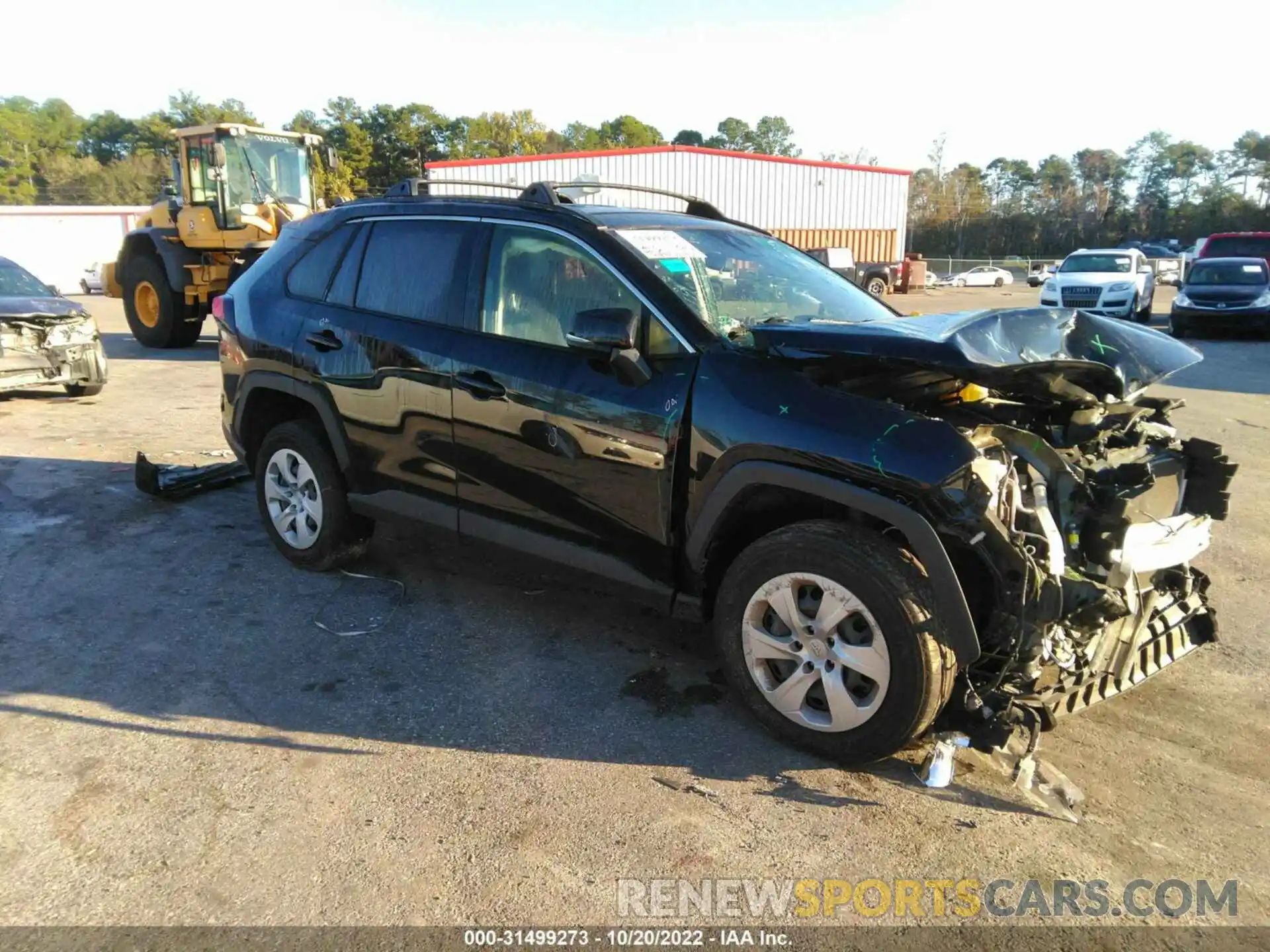 1 Photograph of a damaged car JTMK1RFVXKD018255 TOYOTA RAV4 2019