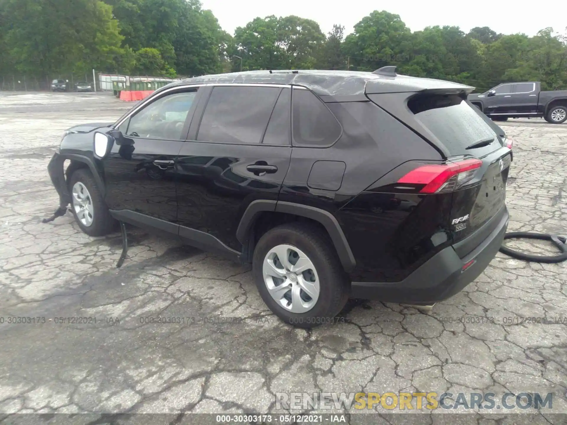 3 Photograph of a damaged car JTMK1RFVXKD039297 TOYOTA RAV4 2019