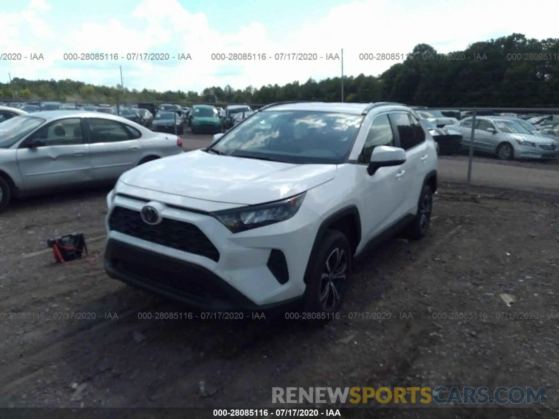 2 Фотография поврежденного автомобиля JTMK1RFVXKD042314 TOYOTA RAV4 2019