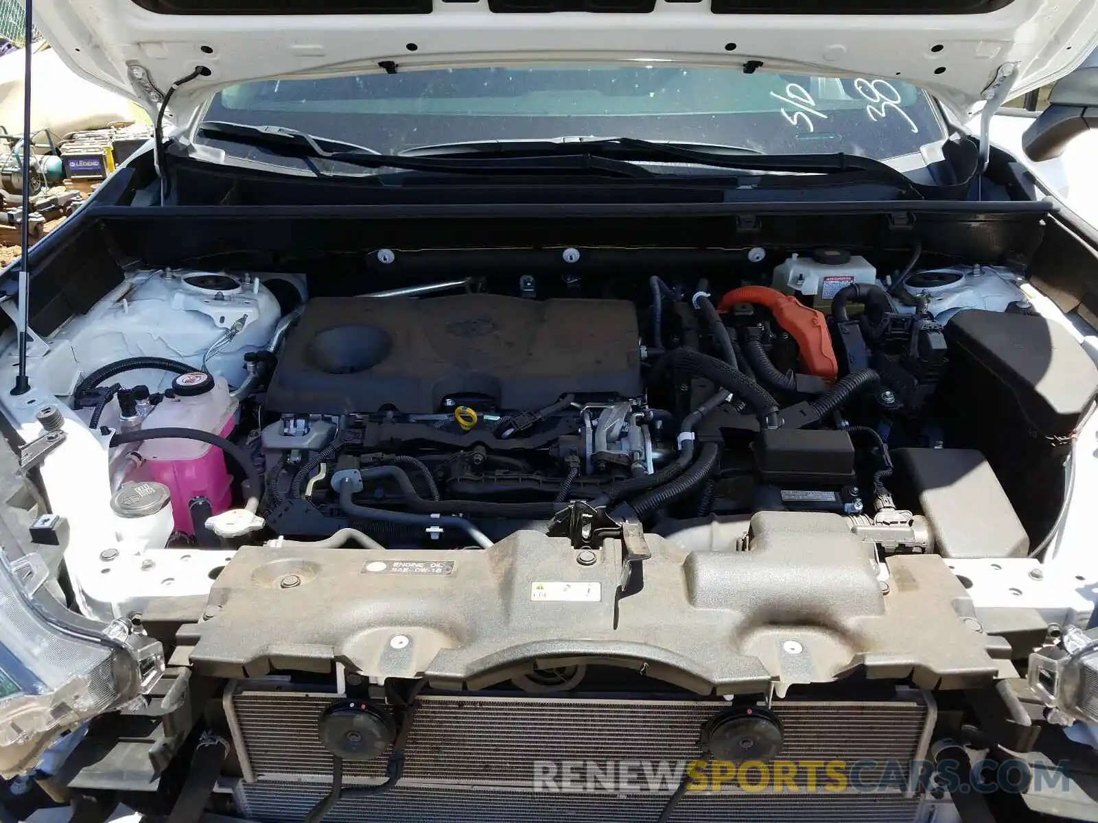 7 Photograph of a damaged car JTMLWRFV0KD003978 TOYOTA RAV4 2019