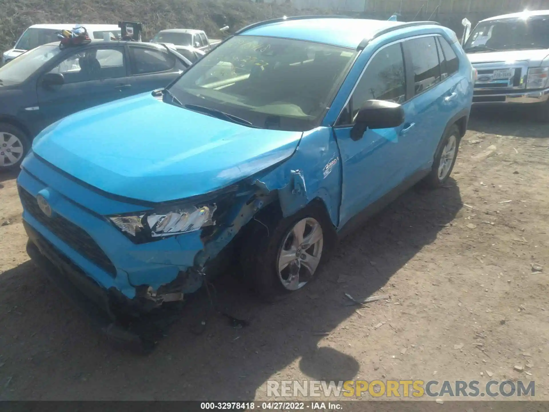 6 Photograph of a damaged car JTMLWRFV0KD028413 TOYOTA RAV4 2019