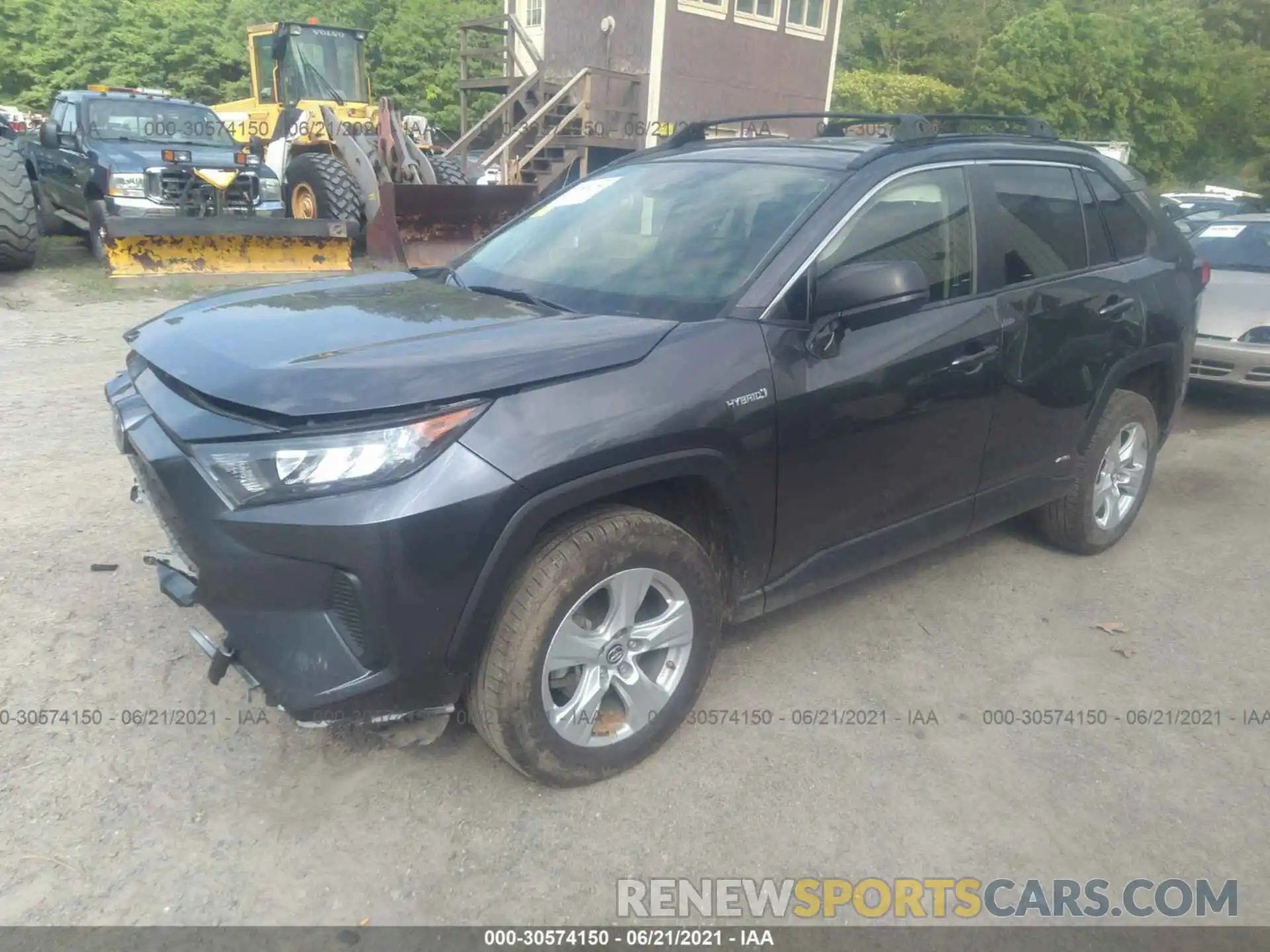 2 Photograph of a damaged car JTMLWRFV1KD012446 TOYOTA RAV4 2019