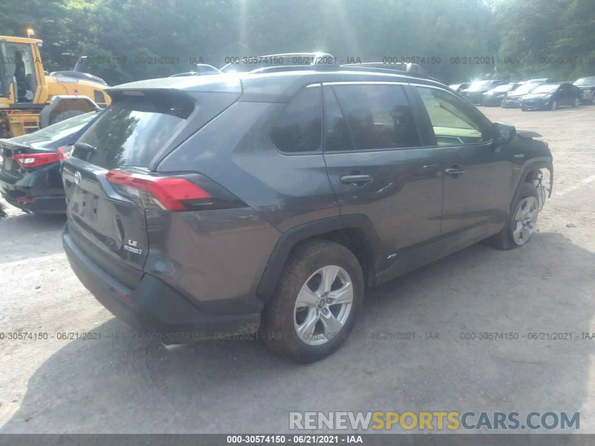 4 Photograph of a damaged car JTMLWRFV1KD012446 TOYOTA RAV4 2019