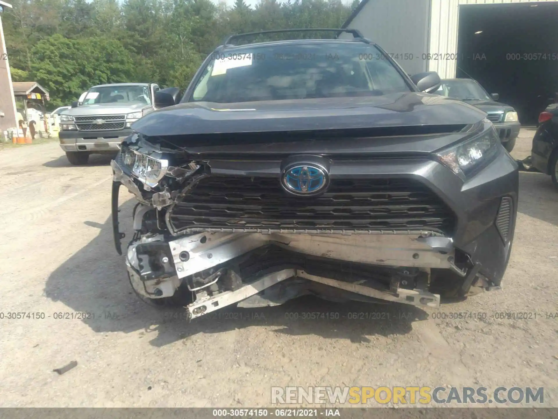 6 Photograph of a damaged car JTMLWRFV1KD012446 TOYOTA RAV4 2019