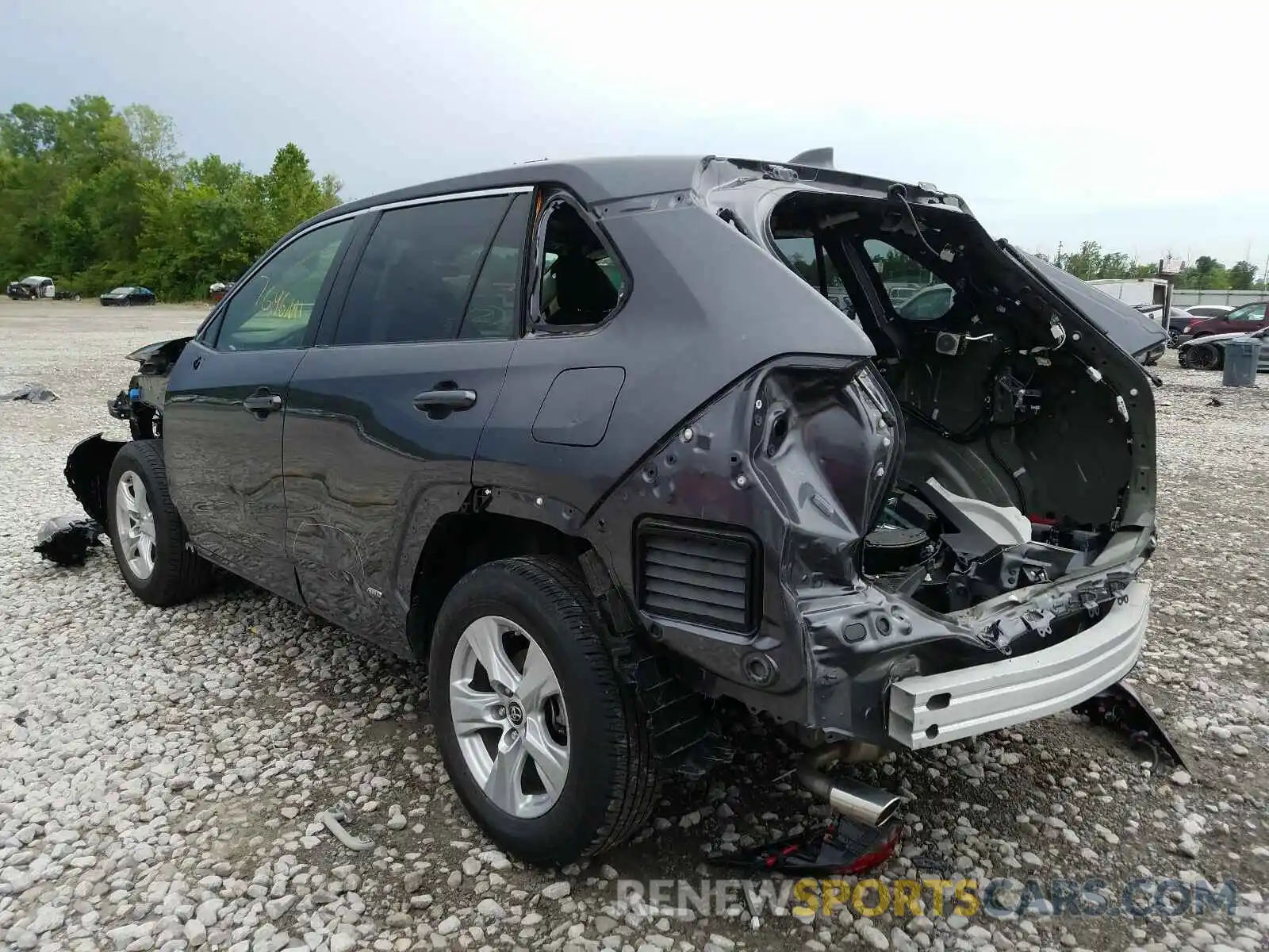 3 Photograph of a damaged car JTMLWRFV1KD513756 TOYOTA RAV4 2019