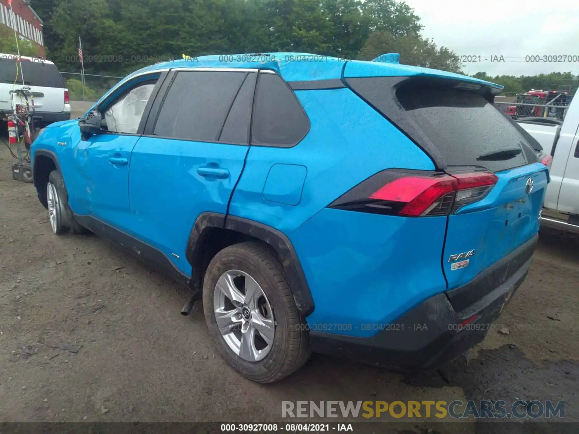 3 Photograph of a damaged car JTMLWRFV1KJ018877 TOYOTA RAV4 2019