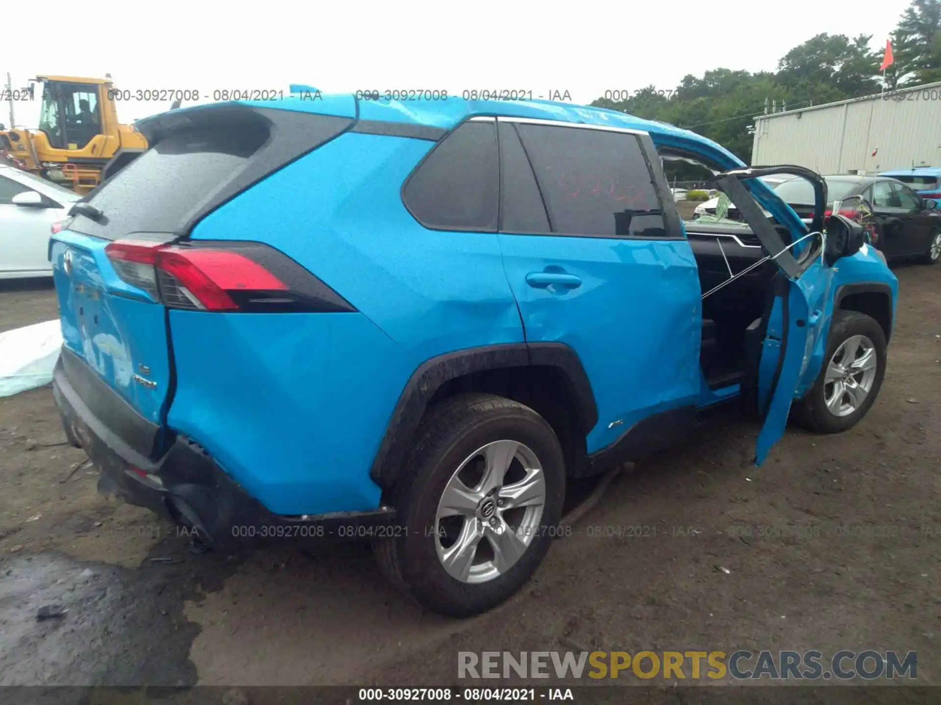 4 Photograph of a damaged car JTMLWRFV1KJ018877 TOYOTA RAV4 2019