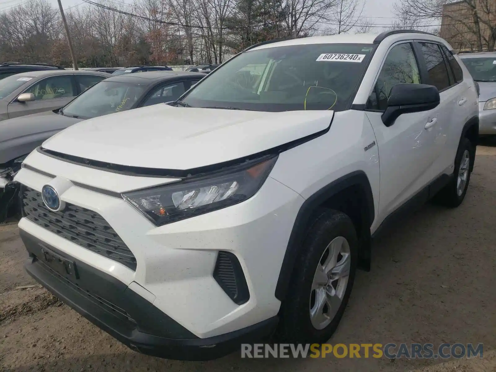 2 Photograph of a damaged car JTMLWRFV2KD012326 TOYOTA RAV4 2019