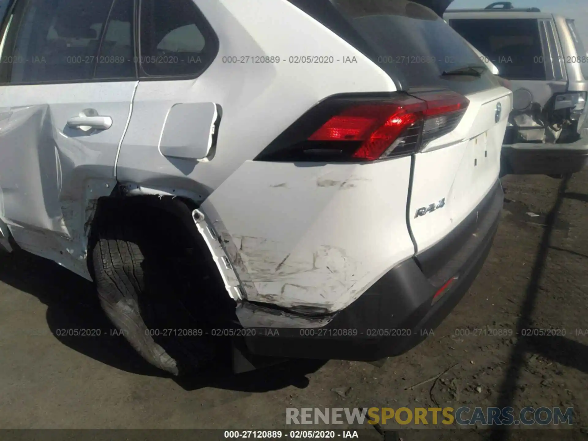 6 Photograph of a damaged car JTMLWRFV2KD033189 TOYOTA RAV4 2019