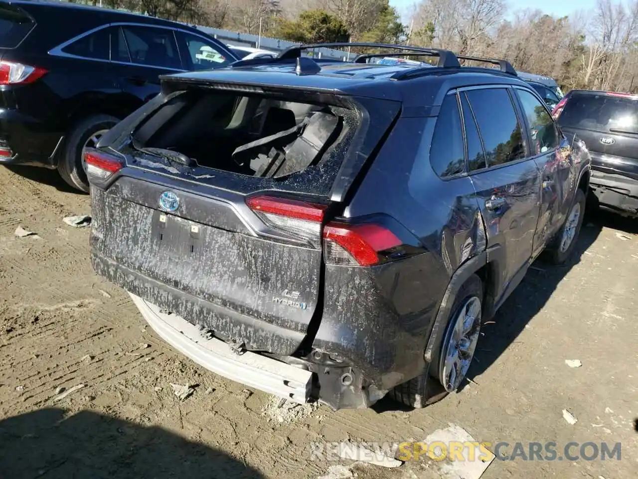 9 Photograph of a damaged car JTMLWRFV3KD025604 TOYOTA RAV4 2019