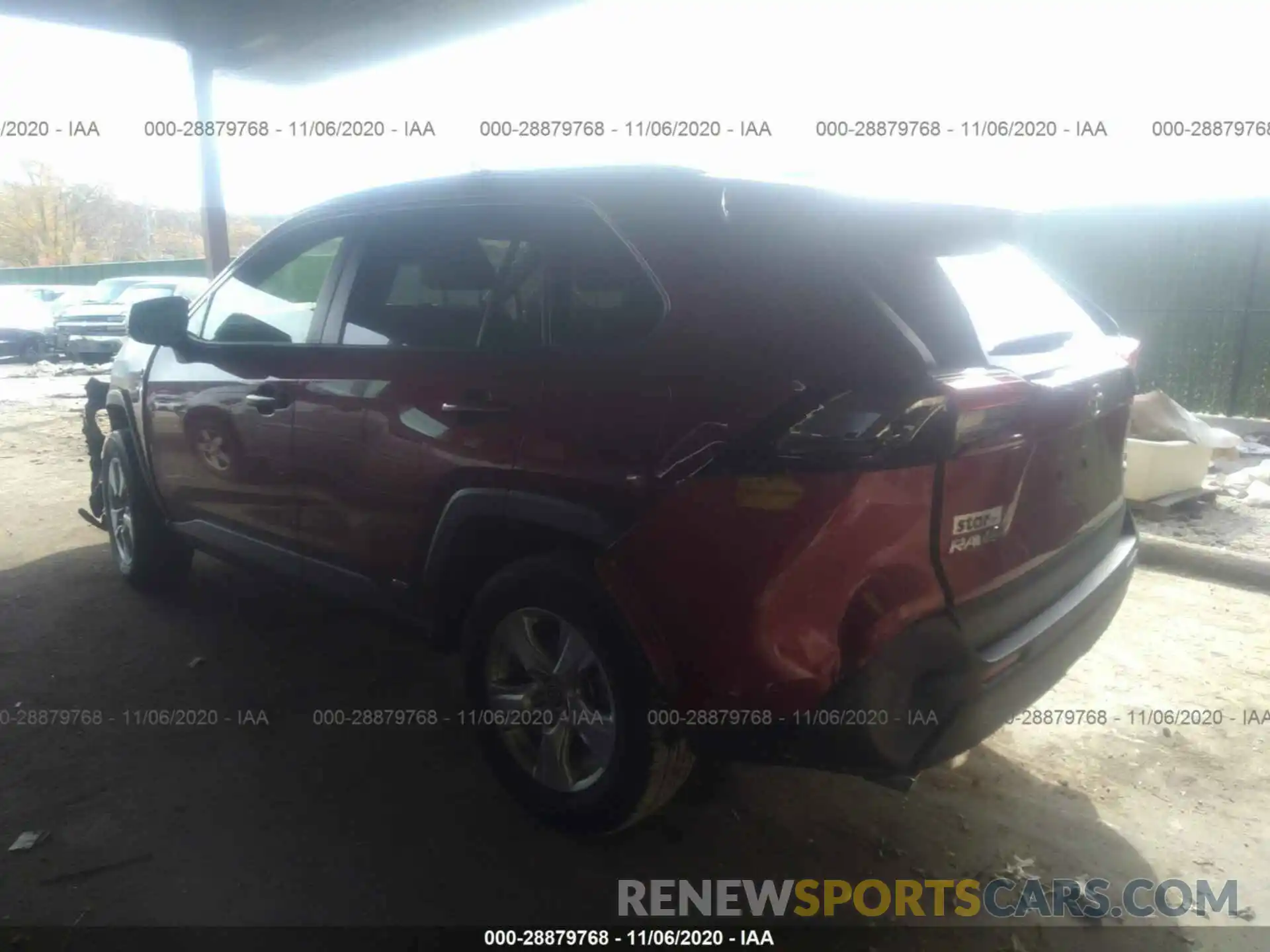 3 Photograph of a damaged car JTMLWRFV4KD504551 TOYOTA RAV4 2019