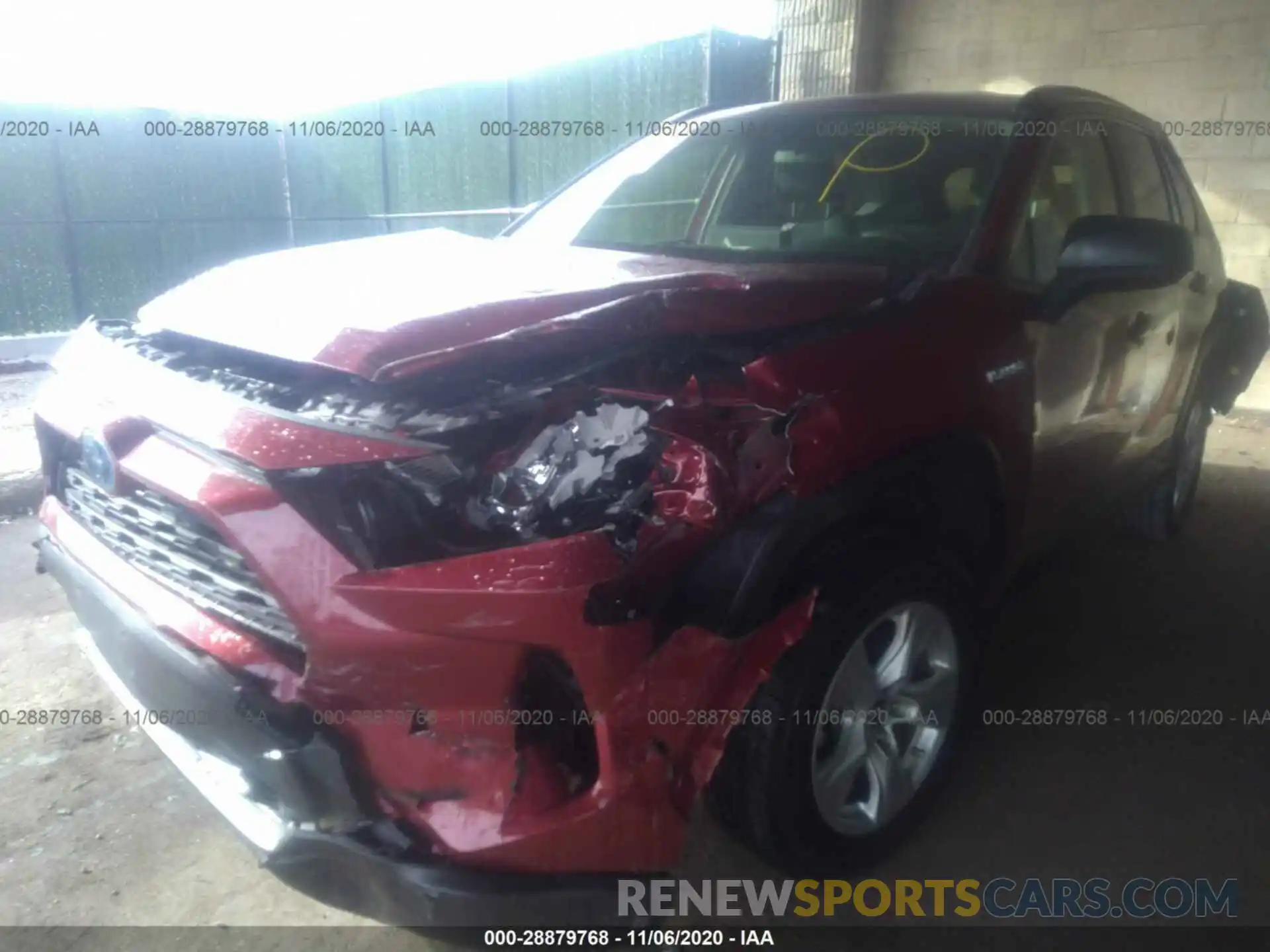 6 Photograph of a damaged car JTMLWRFV4KD504551 TOYOTA RAV4 2019