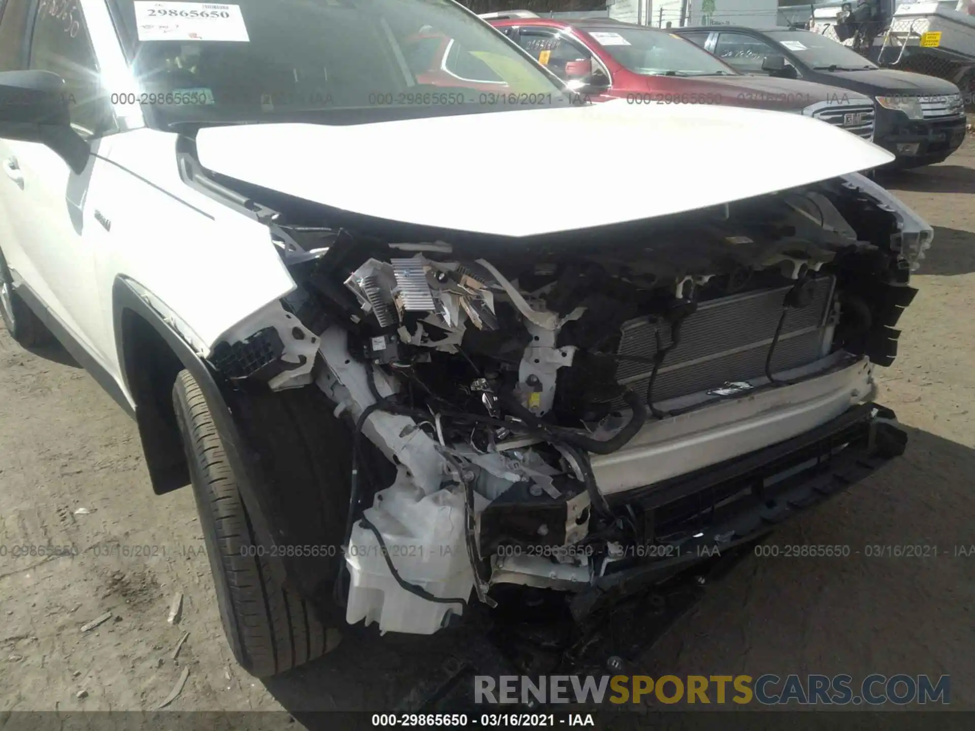 6 Фотография поврежденного автомобиля JTMLWRFV4KD510169 TOYOTA RAV4 2019