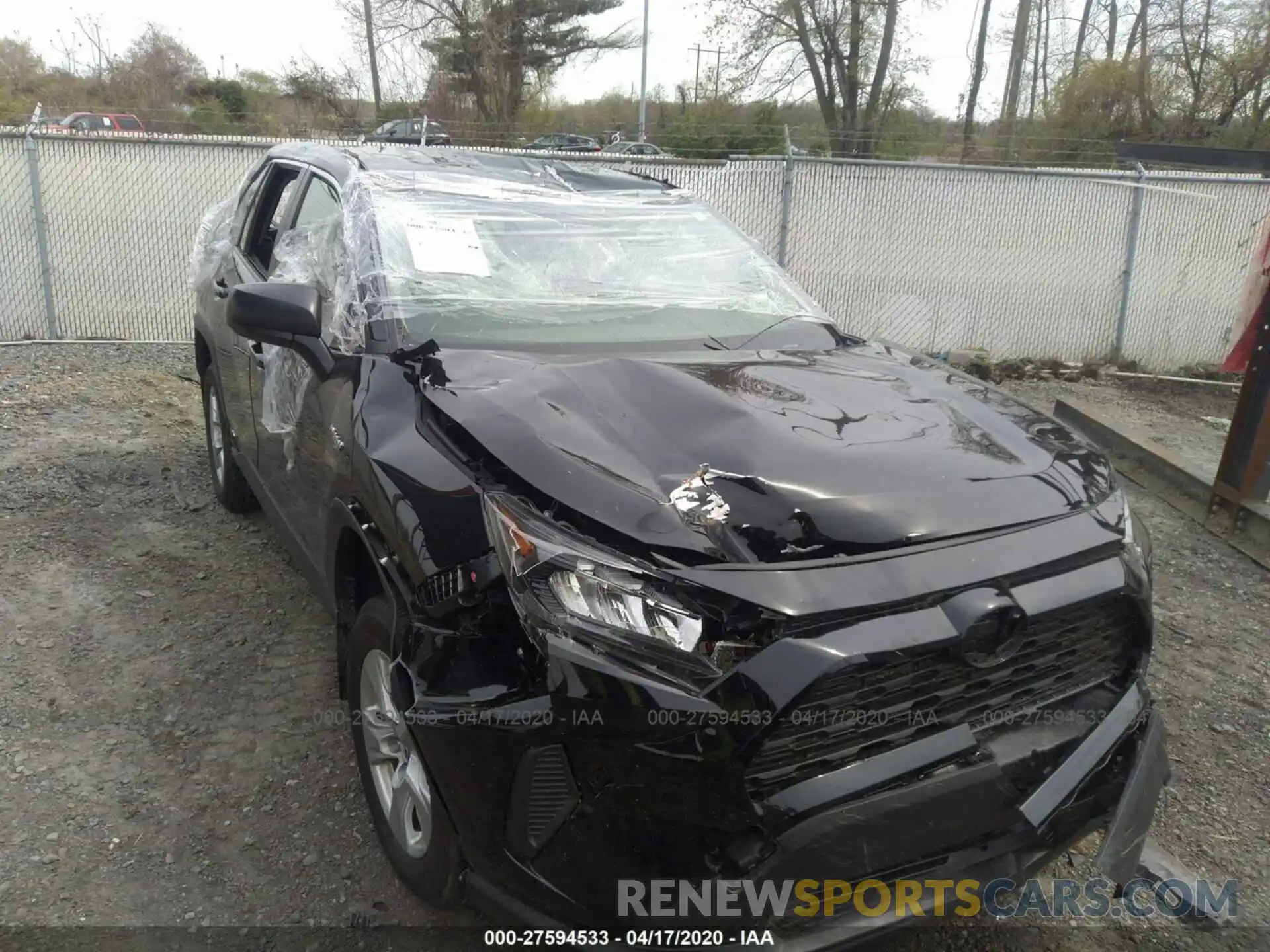 6 Photograph of a damaged car JTMLWRFV4KD512486 TOYOTA RAV4 2019