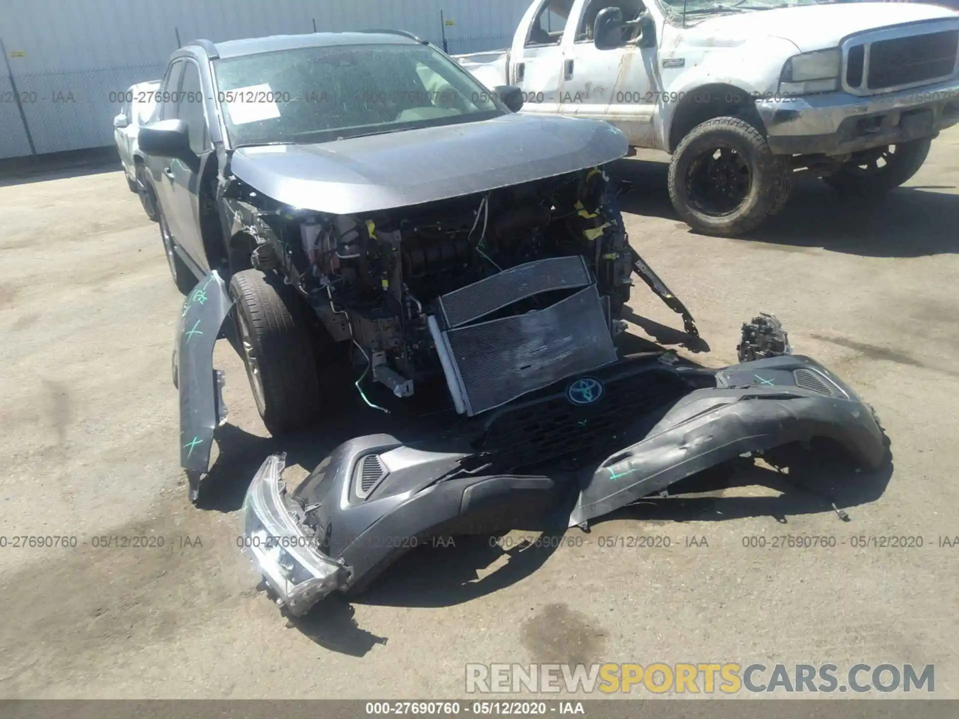6 Photograph of a damaged car JTMLWRFV5KD011395 TOYOTA RAV4 2019