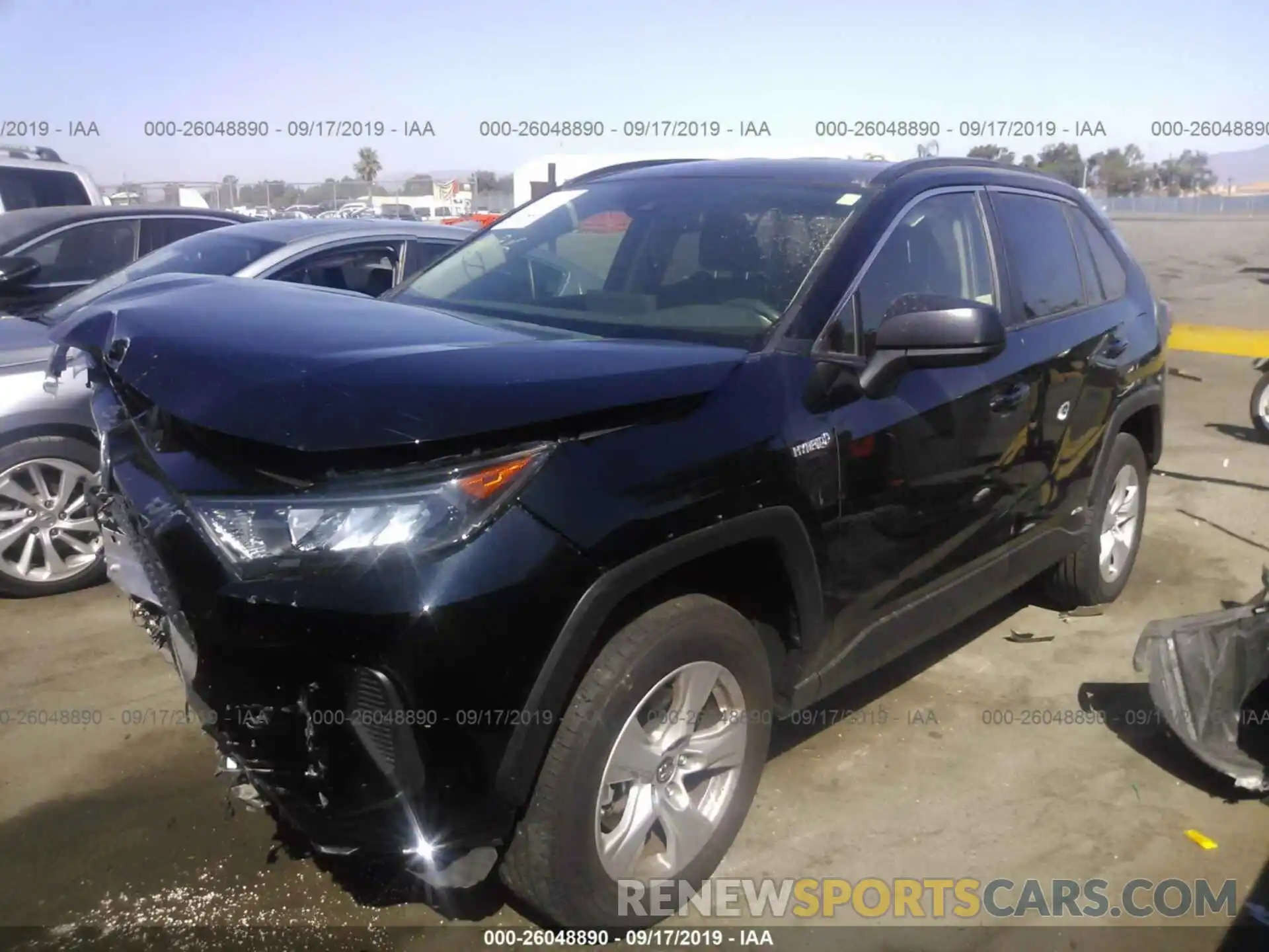 2 Photograph of a damaged car JTMLWRFV5KD014927 TOYOTA RAV4 2019