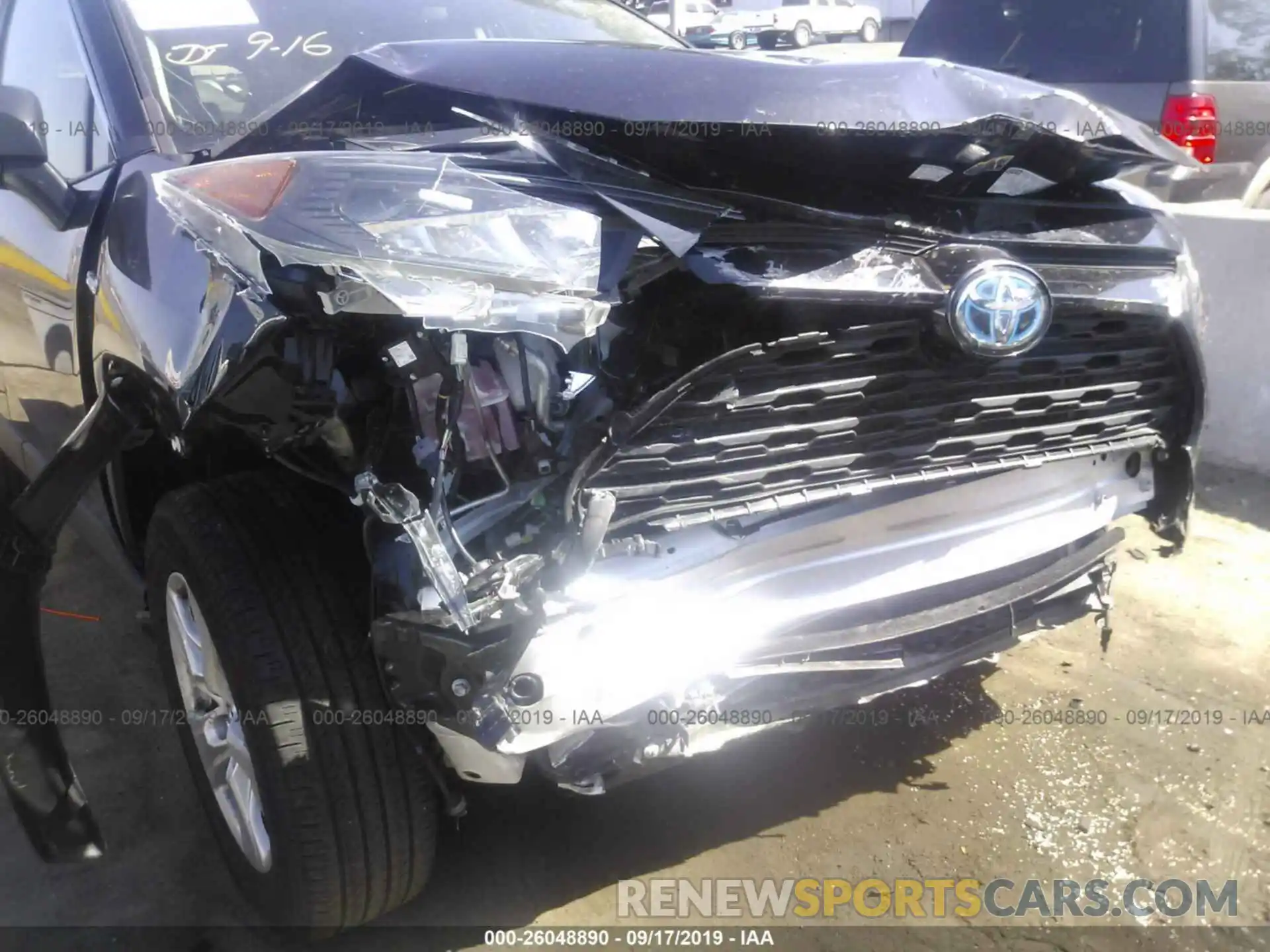 6 Photograph of a damaged car JTMLWRFV5KD014927 TOYOTA RAV4 2019