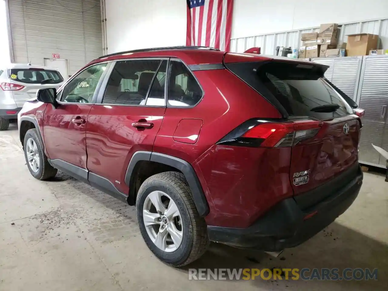 3 Photograph of a damaged car JTMLWRFV5KD023143 TOYOTA RAV4 2019