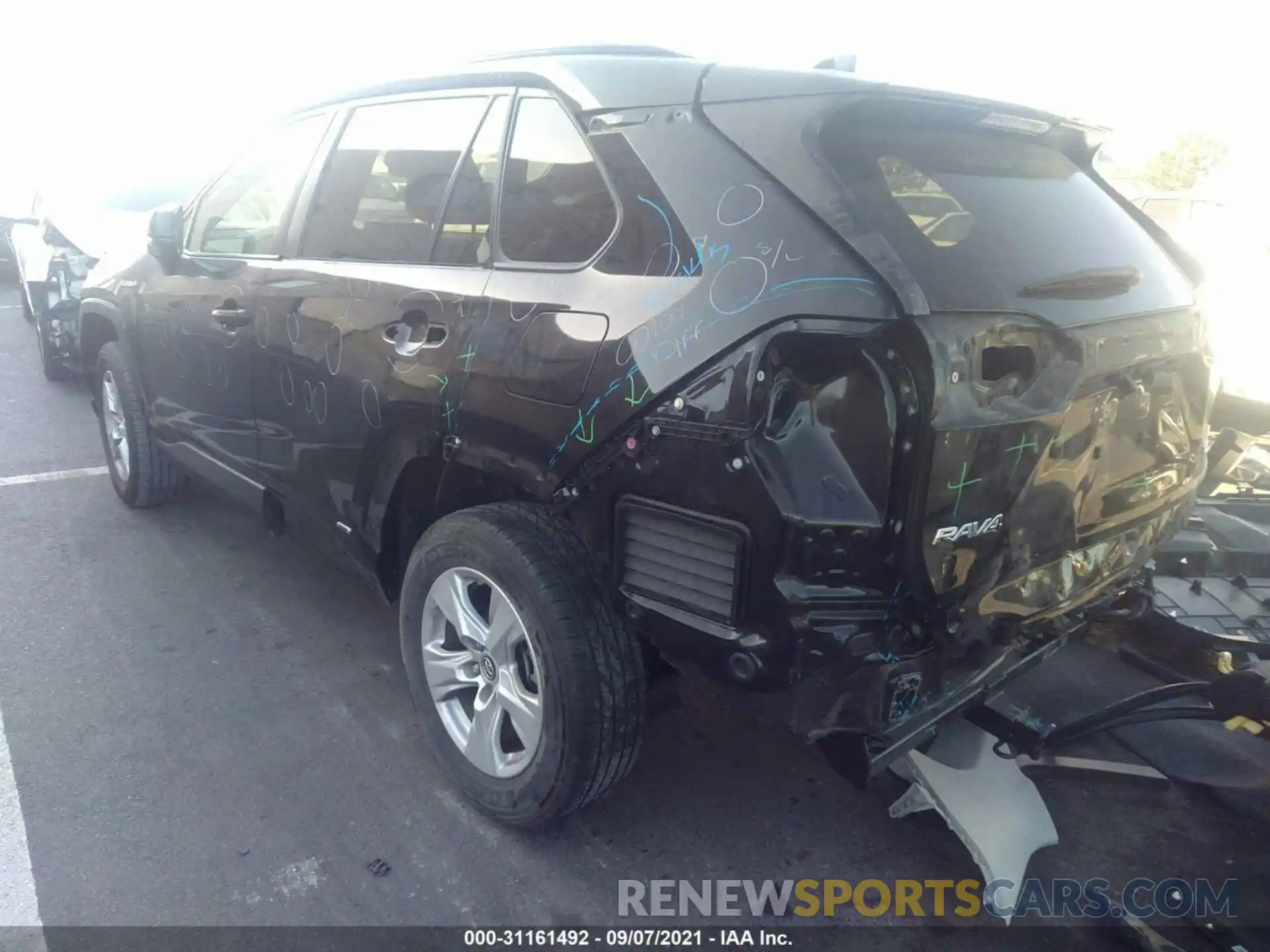 3 Photograph of a damaged car JTMLWRFV6KD004228 TOYOTA RAV4 2019