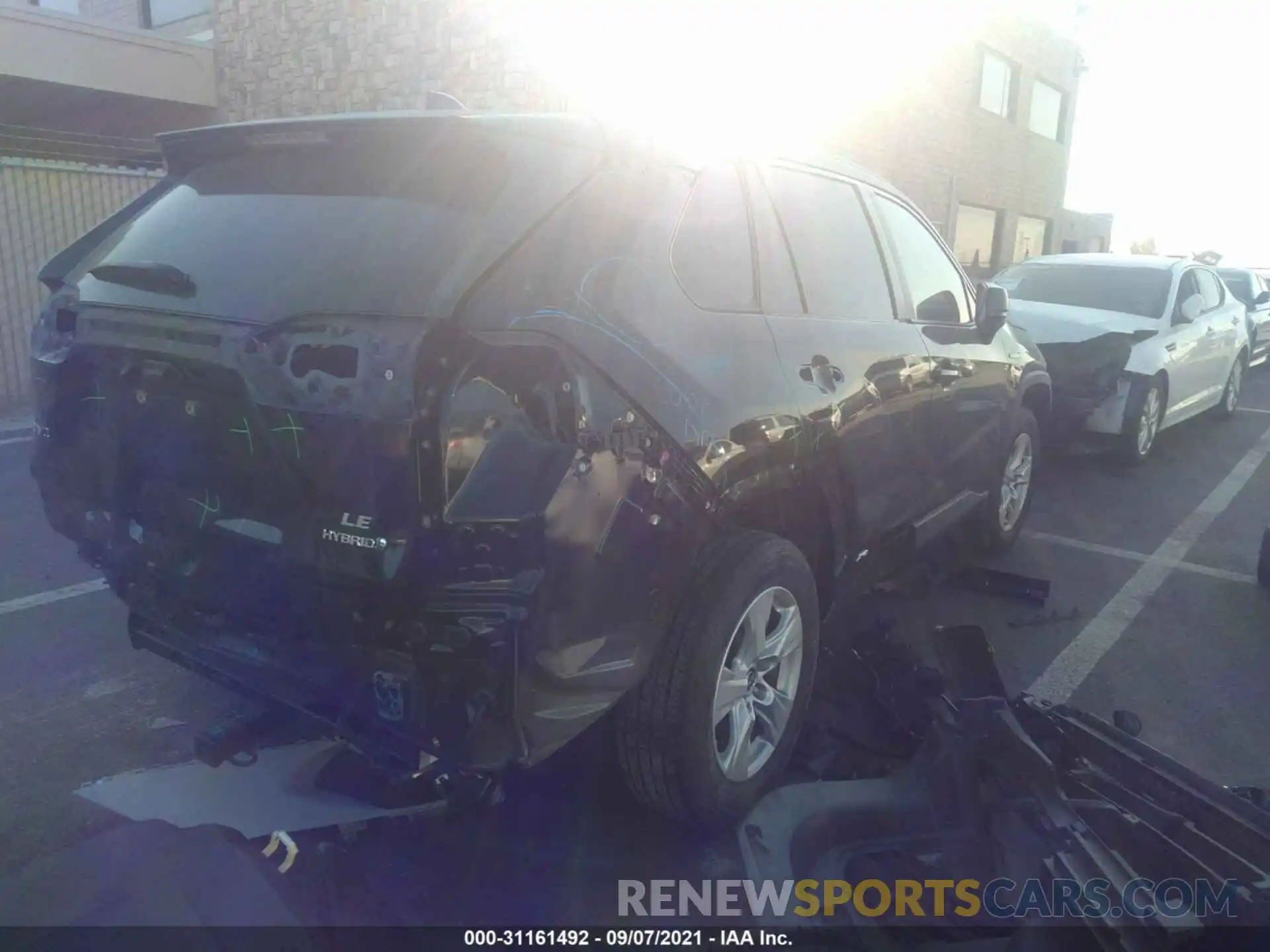 4 Photograph of a damaged car JTMLWRFV6KD004228 TOYOTA RAV4 2019