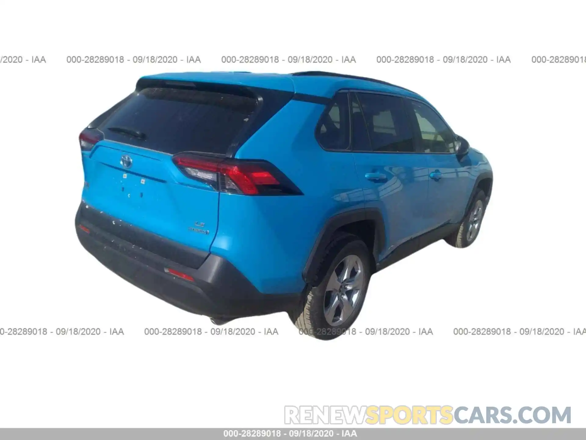 4 Photograph of a damaged car JTMLWRFV7KD023077 TOYOTA RAV4 2019