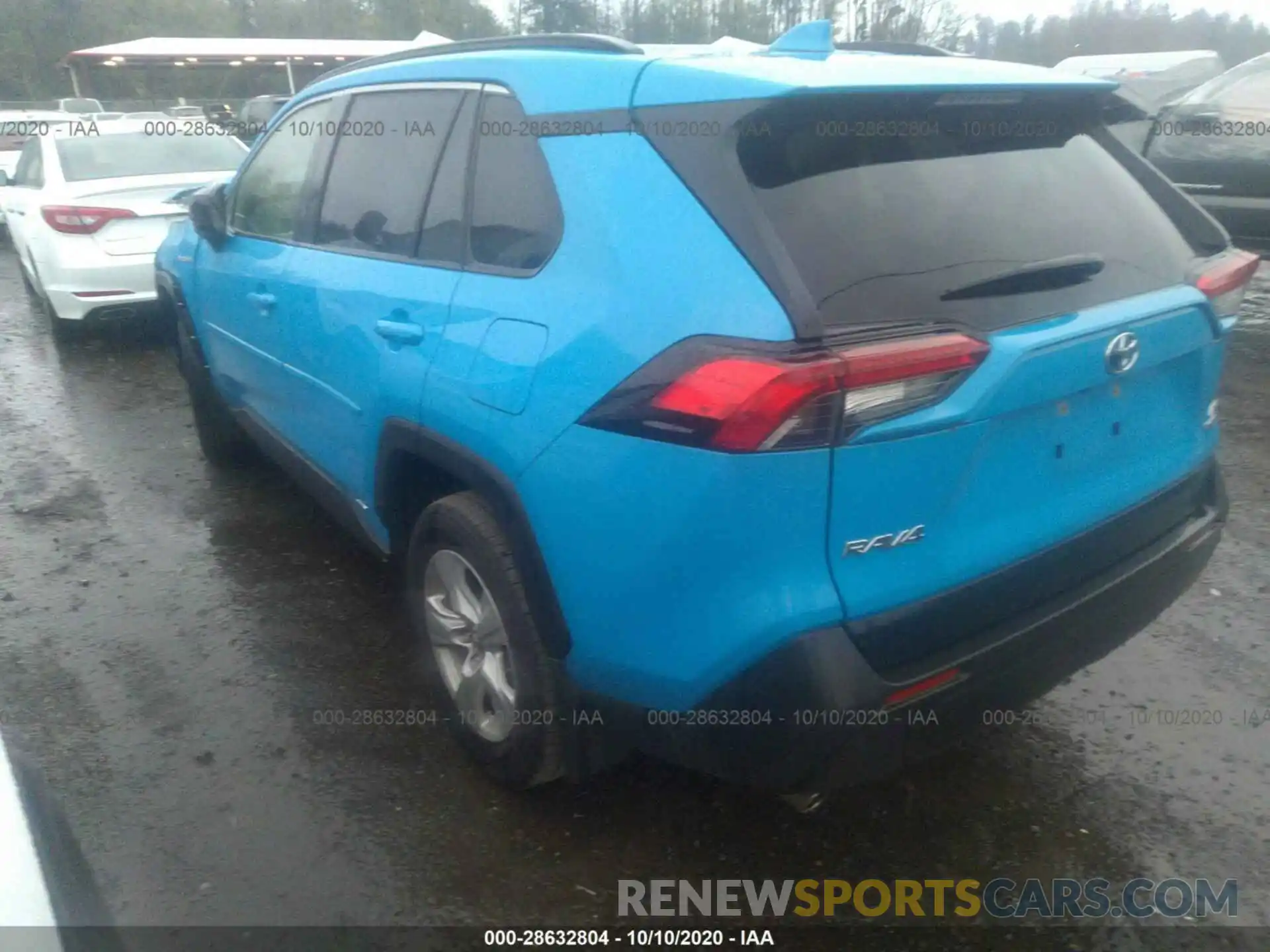 3 Фотография поврежденного автомобиля JTMLWRFV8KD008765 TOYOTA RAV4 2019