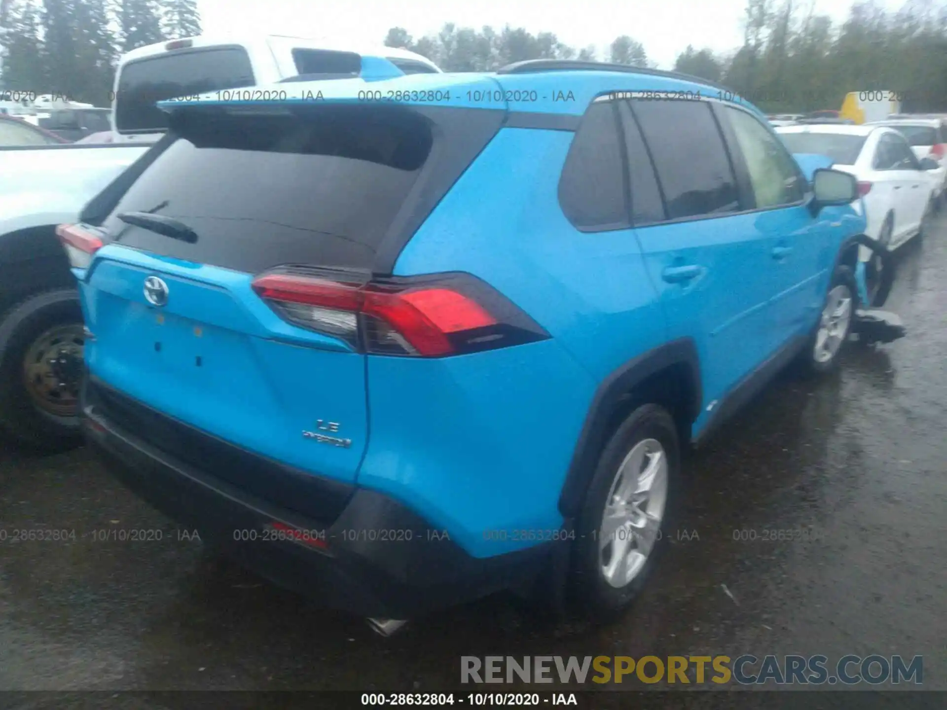 4 Photograph of a damaged car JTMLWRFV8KD008765 TOYOTA RAV4 2019