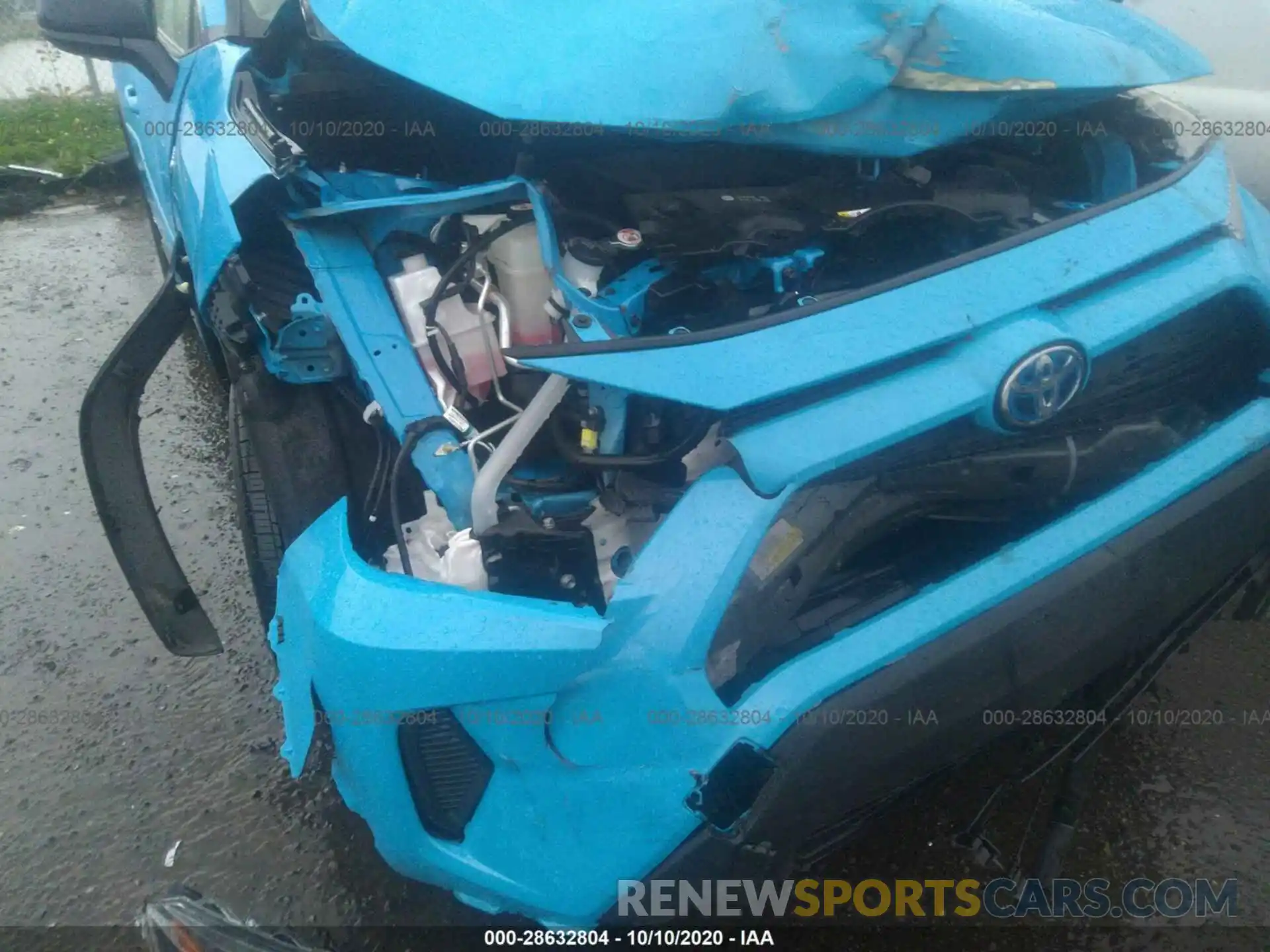 6 Photograph of a damaged car JTMLWRFV8KD008765 TOYOTA RAV4 2019