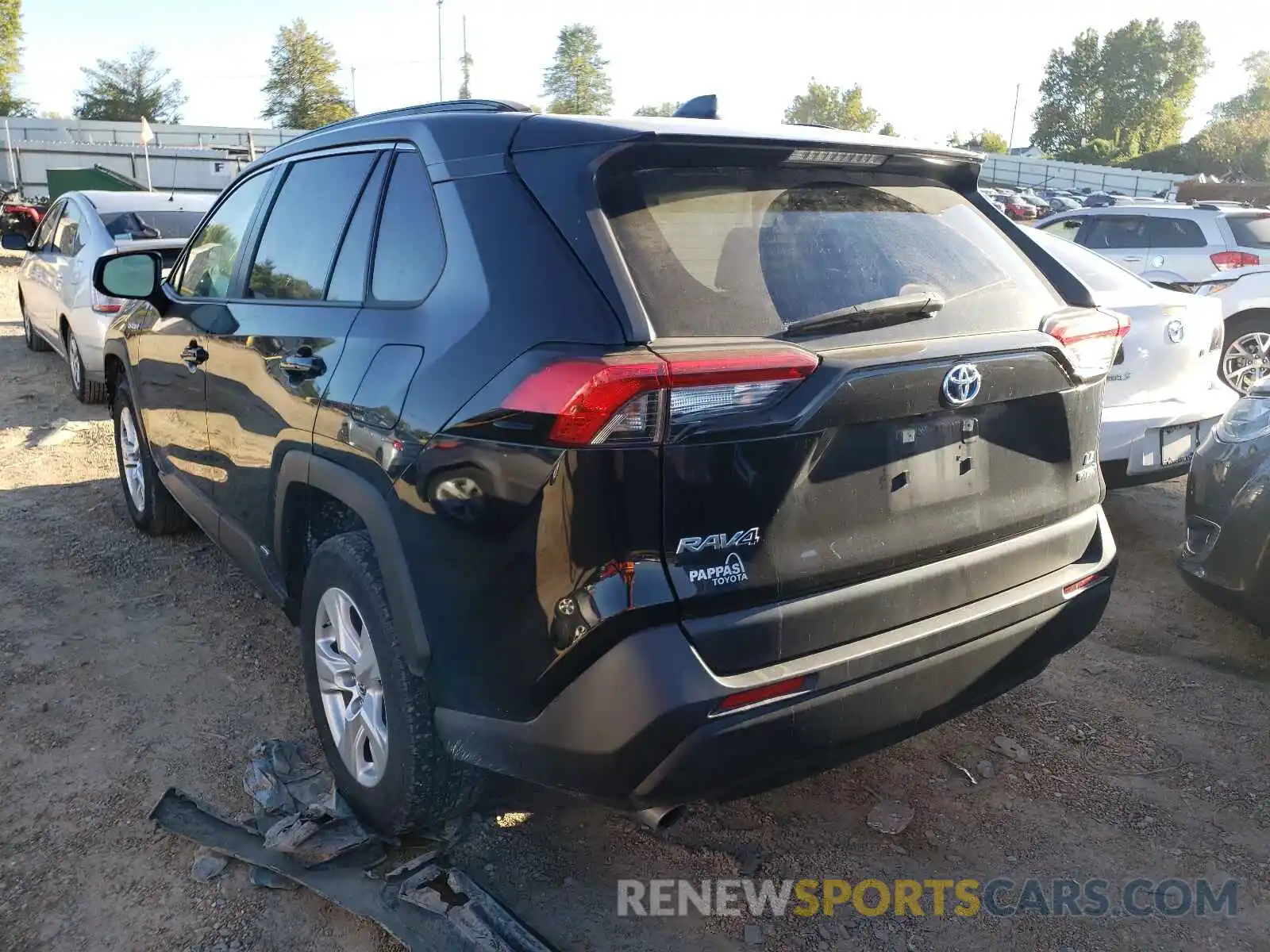 3 Photograph of a damaged car JTMLWRFV8KD035111 TOYOTA RAV4 2019