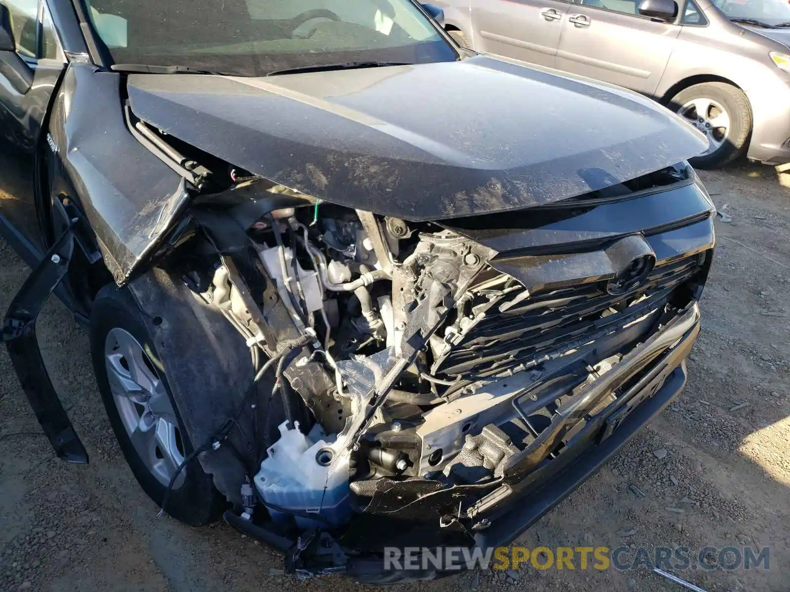 9 Photograph of a damaged car JTMLWRFV8KD035111 TOYOTA RAV4 2019