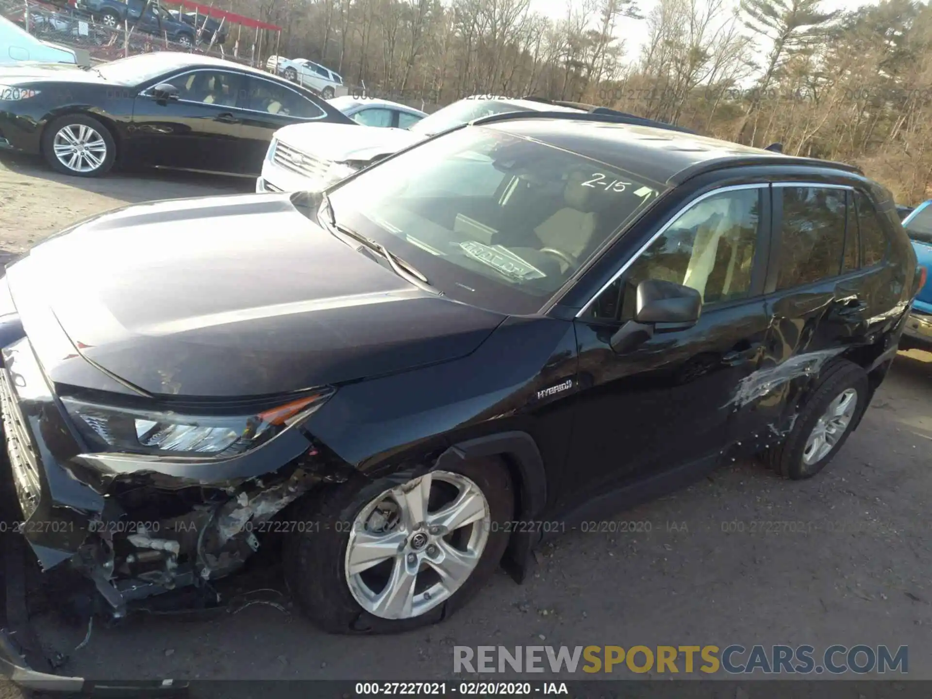 6 Photograph of a damaged car JTMLWRFV9KD025848 TOYOTA RAV4 2019