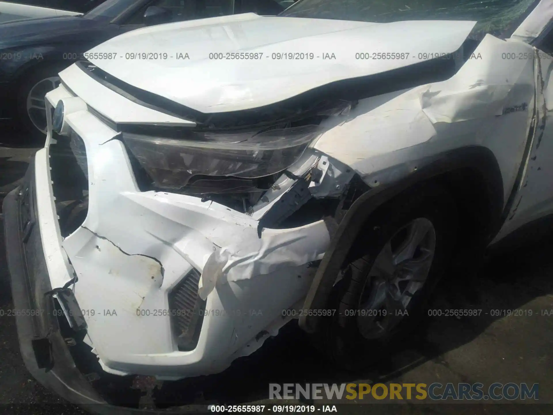 6 Photograph of a damaged car JTMLWRFVXKD009626 TOYOTA RAV4 2019