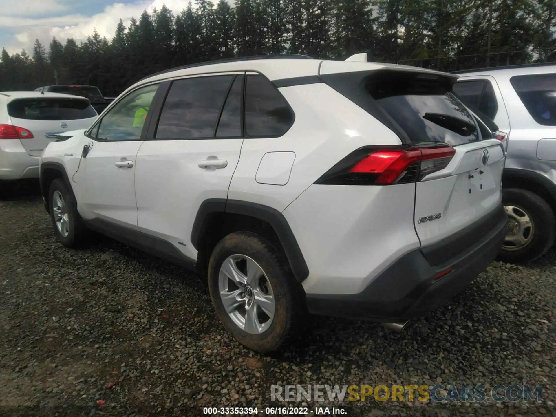 3 Фотография поврежденного автомобиля JTMLWRFVXKD016107 TOYOTA RAV4 2019