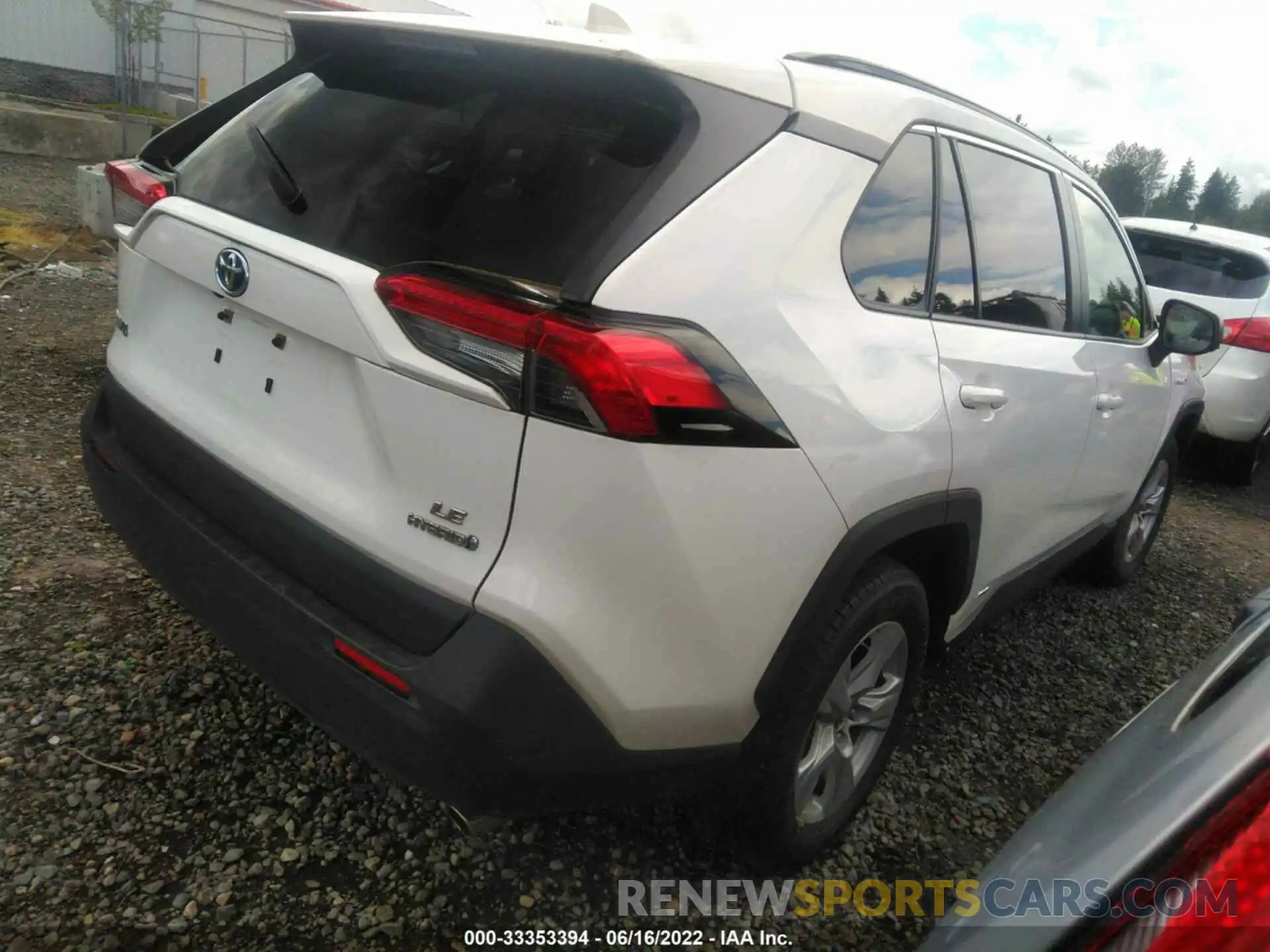 4 Photograph of a damaged car JTMLWRFVXKD016107 TOYOTA RAV4 2019