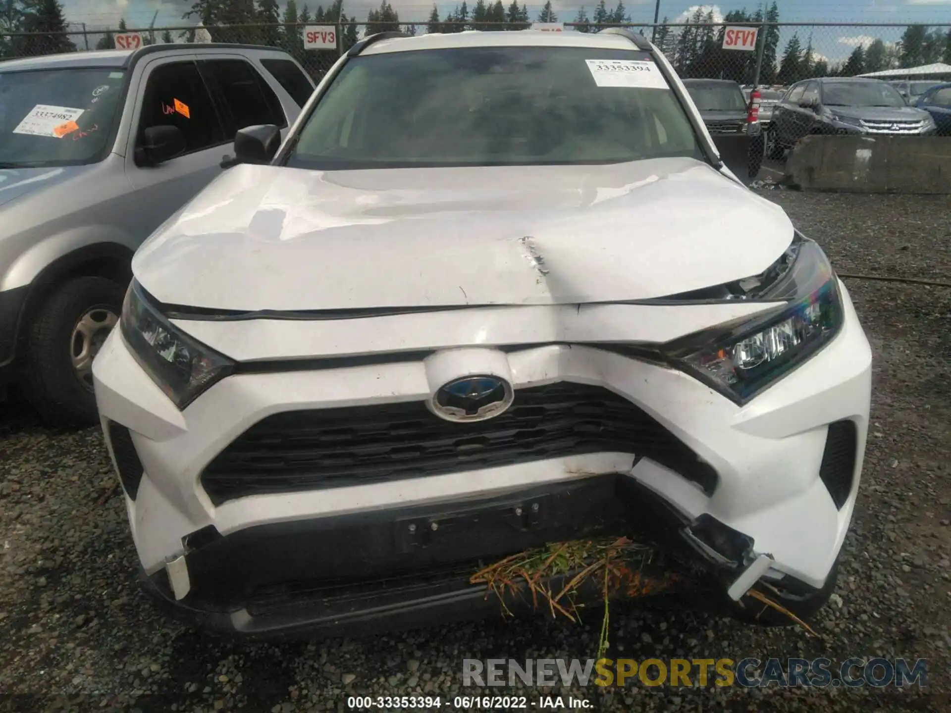 6 Photograph of a damaged car JTMLWRFVXKD016107 TOYOTA RAV4 2019