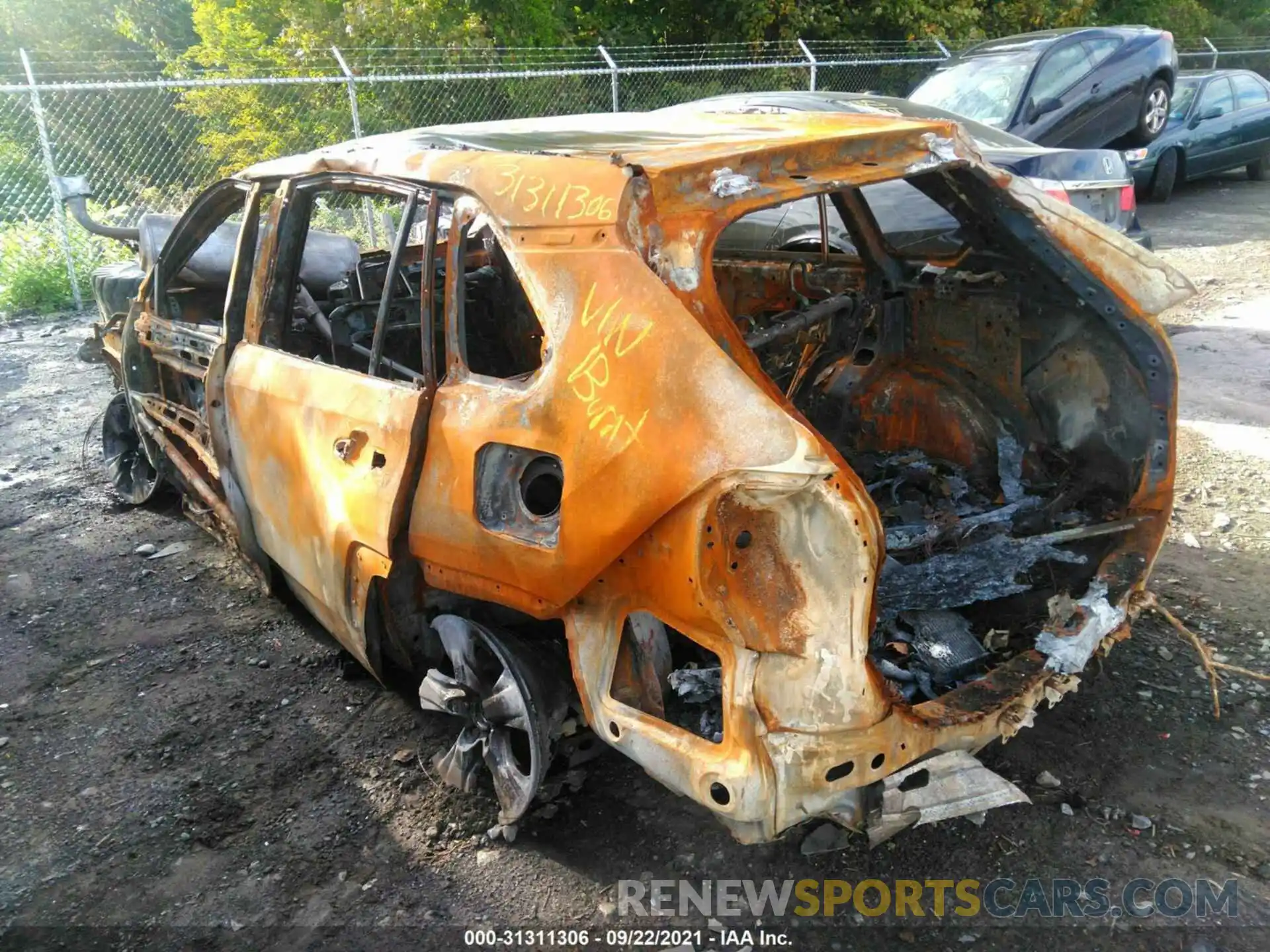 3 Photograph of a damaged car JTMLWRFVXKD021520 TOYOTA RAV4 2019