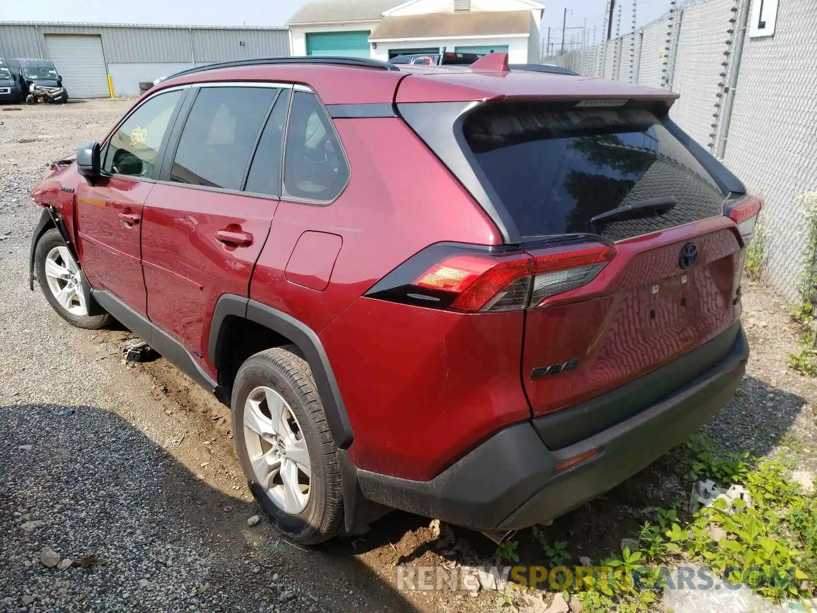 3 Photograph of a damaged car JTMLWRFVXKD022523 TOYOTA RAV4 2019