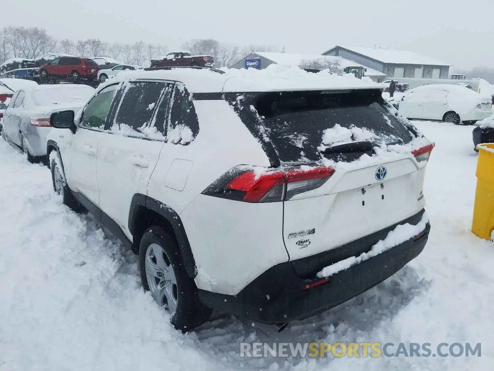 3 Photograph of a damaged car JTMLWRFVXKD500505 TOYOTA RAV4 2019