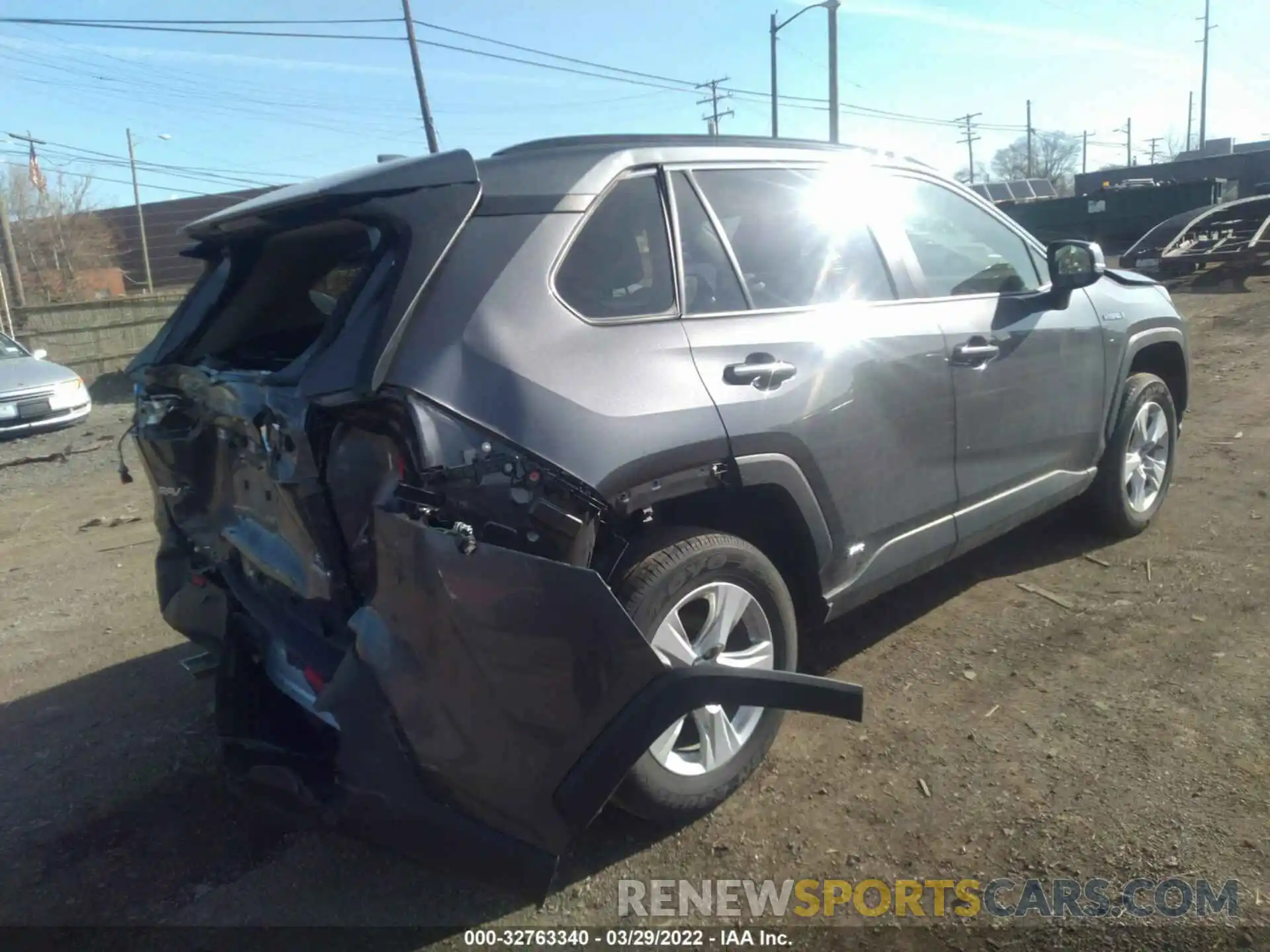 4 Фотография поврежденного автомобиля JTMMWRFV0KD011647 TOYOTA RAV4 2019