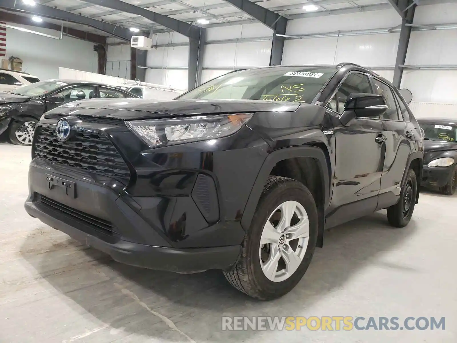 2 Photograph of a damaged car JTMMWRFV0KD036662 TOYOTA RAV4 2019