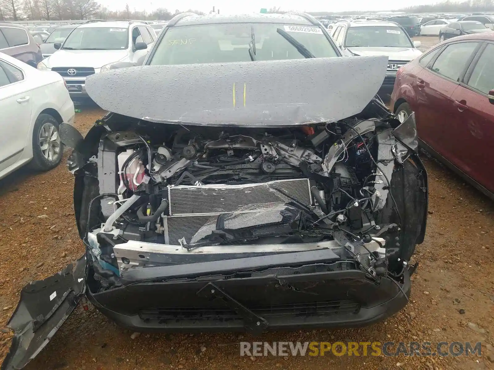 7 Photograph of a damaged car JTMMWRFV0KJ006627 TOYOTA RAV4 2019