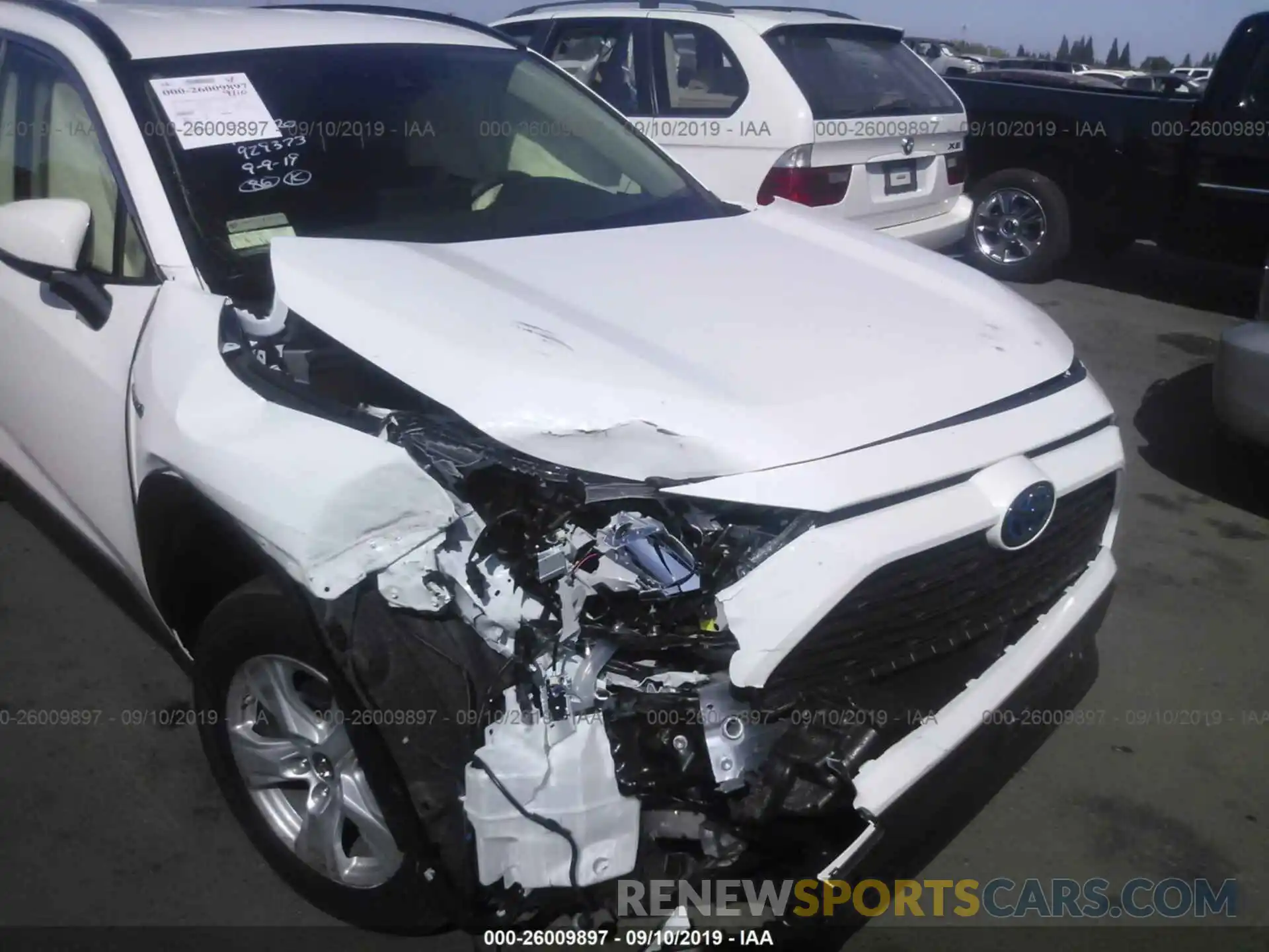 6 Photograph of a damaged car JTMMWRFV1KD017022 TOYOTA RAV4 2019