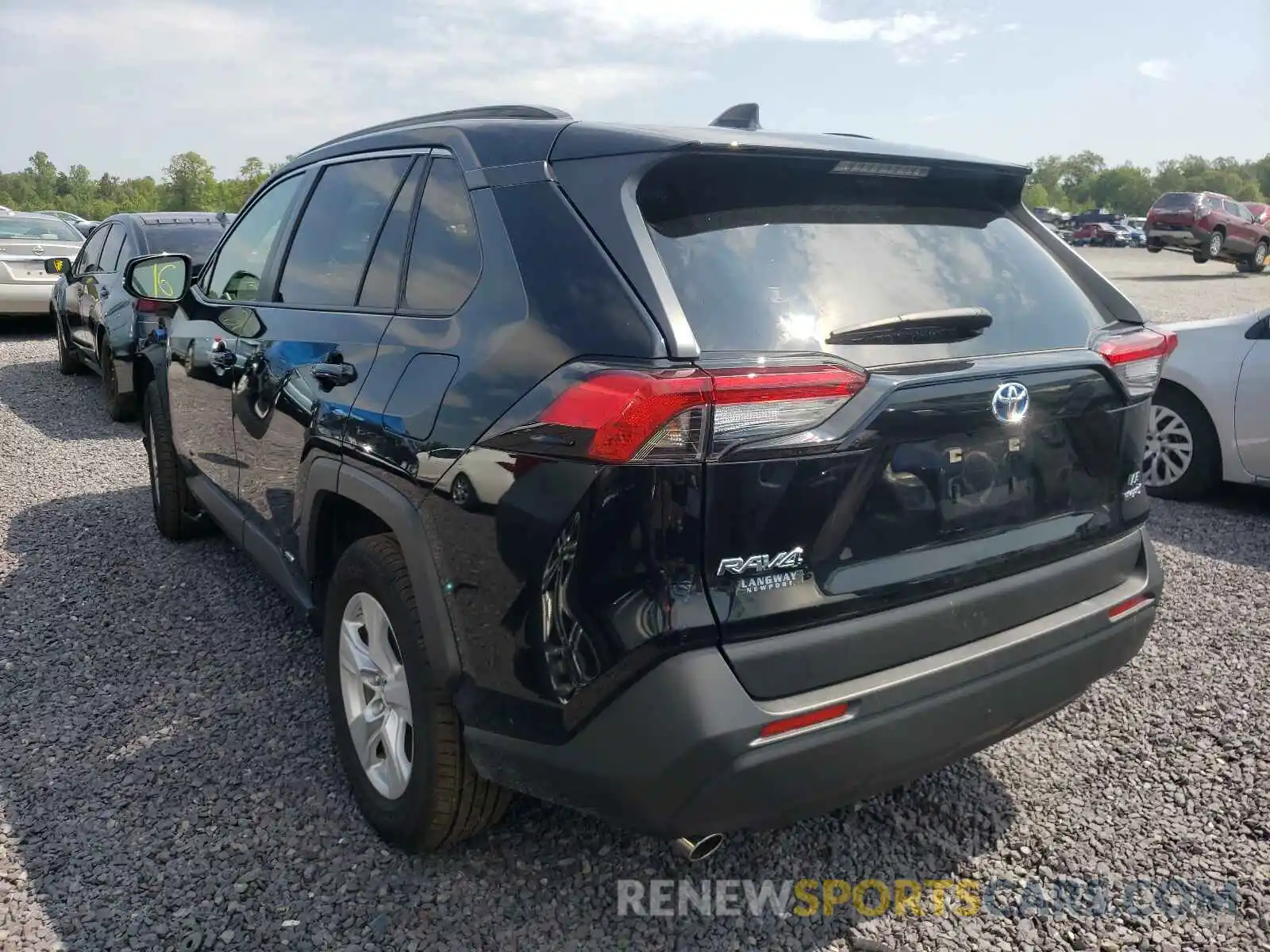 3 Фотография поврежденного автомобиля JTMMWRFV1KD017473 TOYOTA RAV4 2019