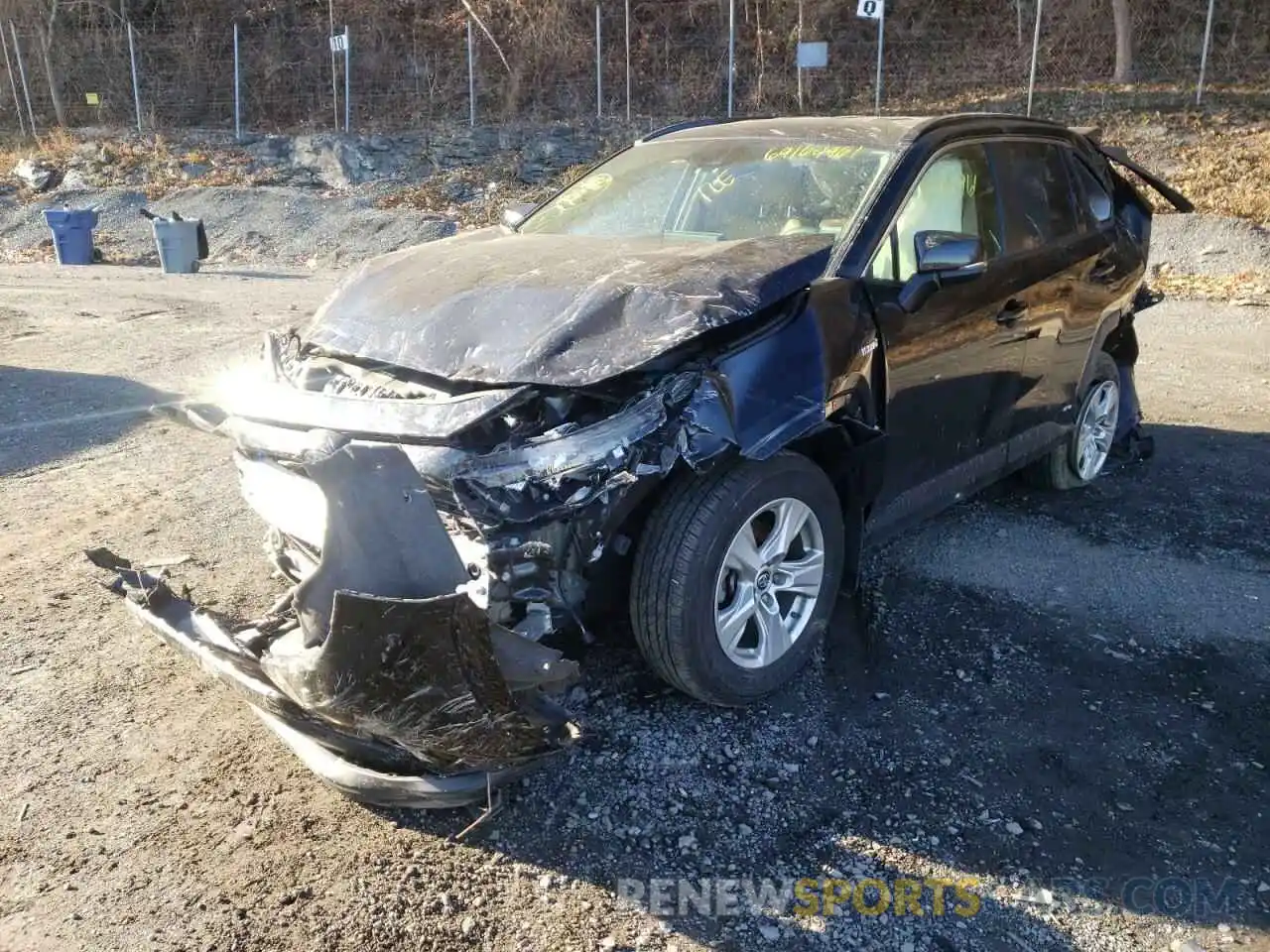 2 Photograph of a damaged car JTMMWRFV1KD021412 TOYOTA RAV4 2019