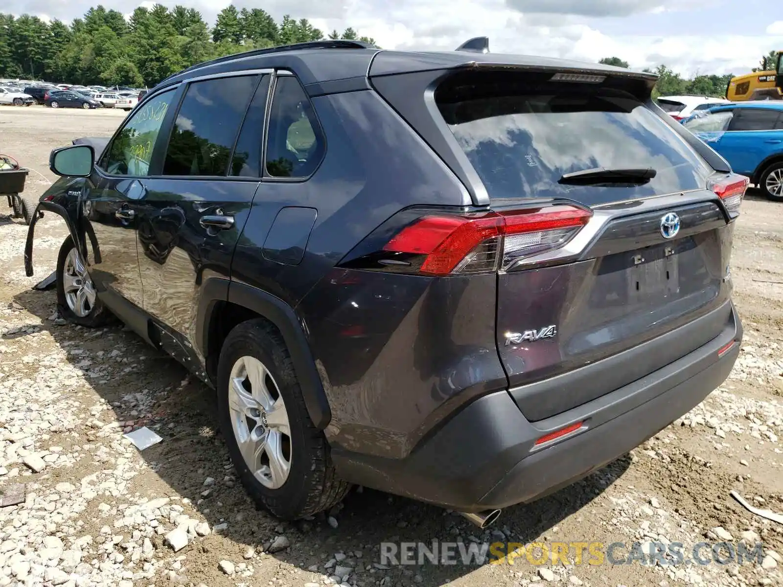 3 Photograph of a damaged car JTMMWRFV1KD034497 TOYOTA RAV4 2019