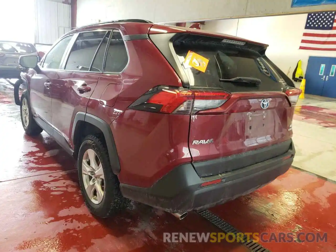 3 Photograph of a damaged car JTMMWRFV1KD519822 TOYOTA RAV4 2019