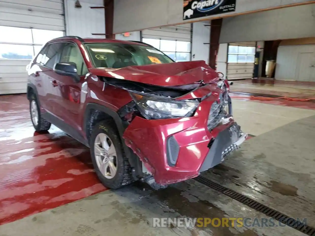 9 Photograph of a damaged car JTMMWRFV1KD519822 TOYOTA RAV4 2019