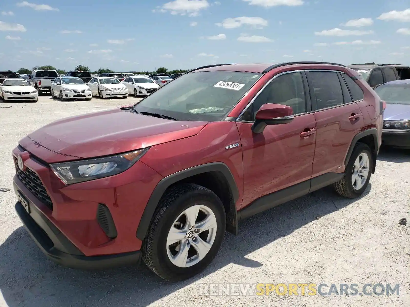 2 Photograph of a damaged car JTMMWRFV2KD007809 TOYOTA RAV4 2019