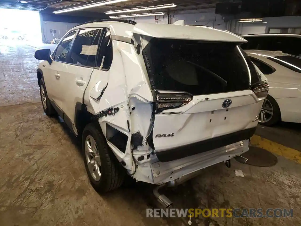 3 Photograph of a damaged car JTMMWRFV2KD011245 TOYOTA RAV4 2019