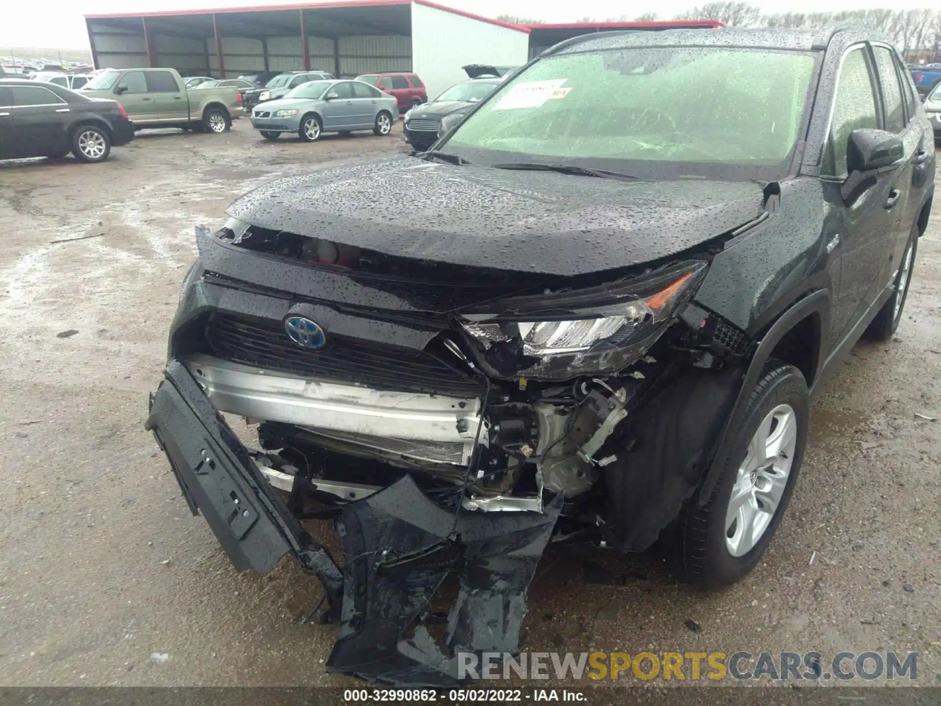 6 Фотография поврежденного автомобиля JTMMWRFV2KD013691 TOYOTA RAV4 2019